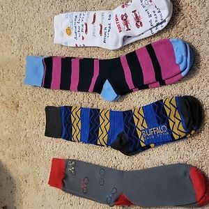 Bundle of 4 crazy socks